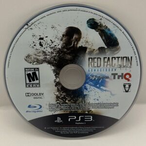 Red Faction:‎ Armageddon (Sony PlayStation 3, 2011) Disc Only